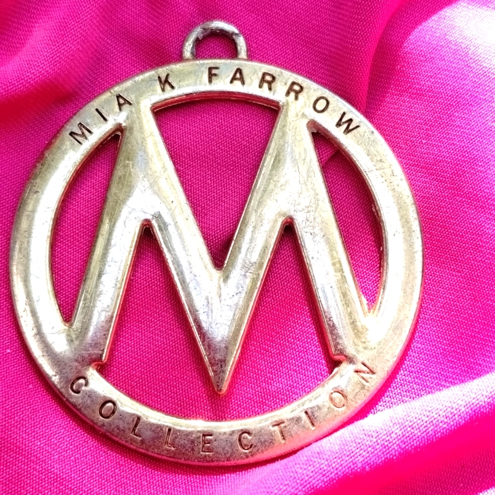 Mia K Farrow Collection Silver Pendant
